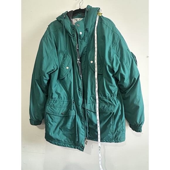 Vintage Triple FAT Goose Down Green Insulated Coat Jacket Size XL 1990s 62897 - Picture 16 of 16